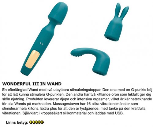 R-evolution Wonderful 3-in-1 Wand Sweet Orchid