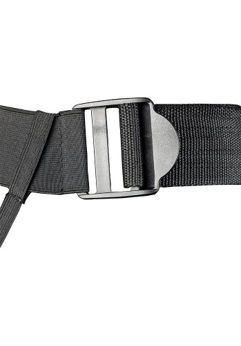 Ouch! Gunmetall Hollow Strap-On 20 cm