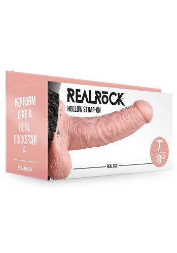 Realrock Hollow Strap-On 18 cm