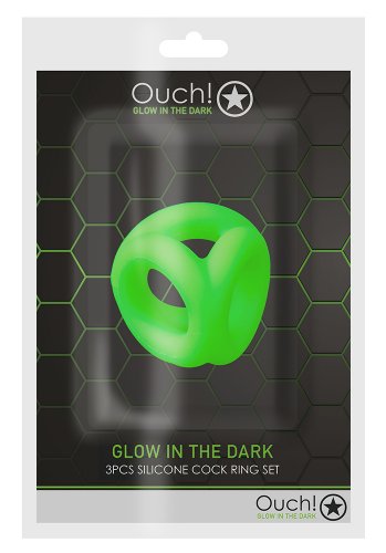 Glow in the Dark Cockring & Ballstrap
