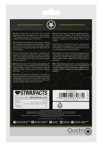 Glow in the Dark Cockring & Ballstrap