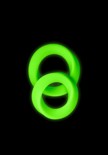 Glow in the Dark Cockring Set 2 delar
