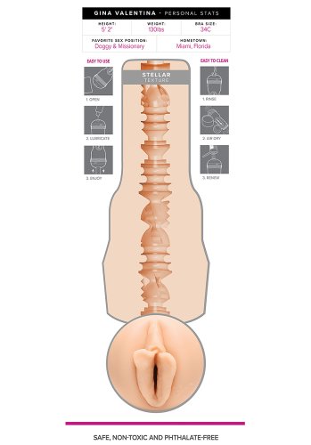 Fleshlight Girls Gina Valentina Stellar