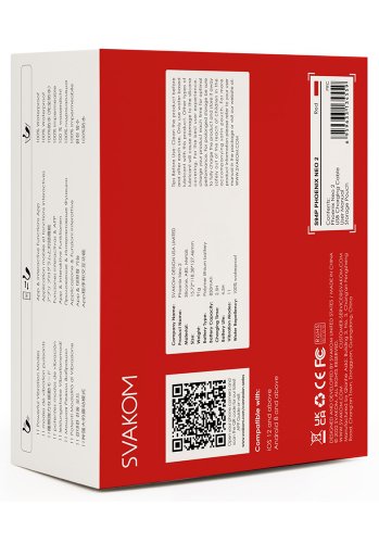 Svakom Phoenix Neo 2, Röd