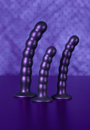 Beaded Silicone G-Spot Dildo 13 cm