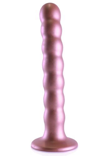 Beaded Silicone G-Spot Dildo 16,5 cm