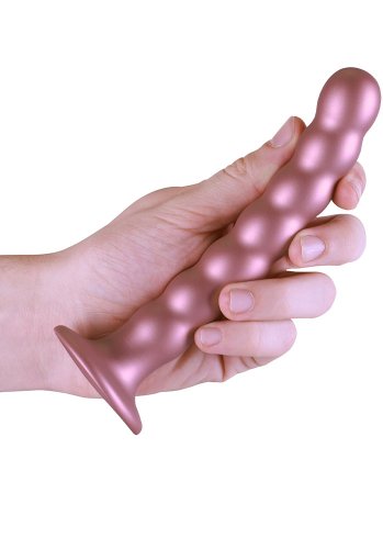 Beaded Silicone G-Spot Dildo 16,5 cm