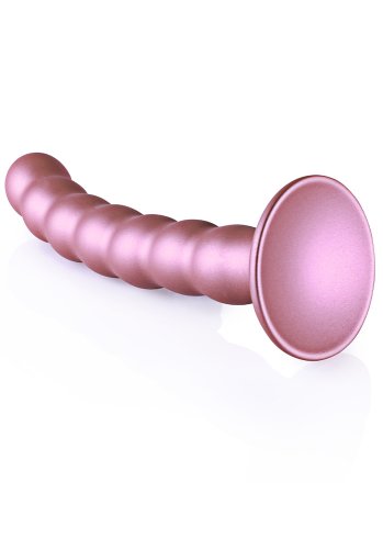 Beaded Silicone G-Spot Dildo 16,5 cm