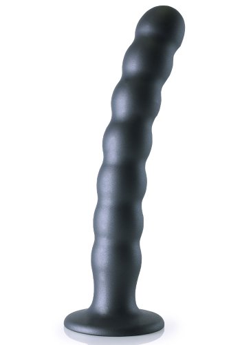 Beaded Silicone G-Spot Dildo 20,5 cm