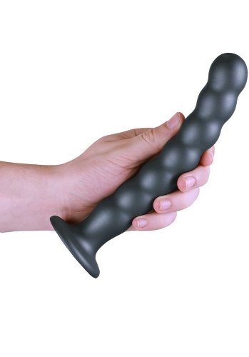 Beaded Silicone G-Spot Dildo 20,5 cm
