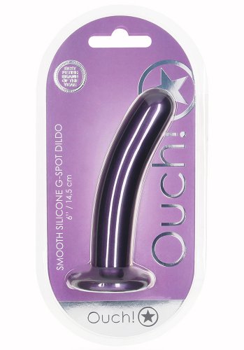 Smooth Silicone G-Spot Dildo 14,5 cm