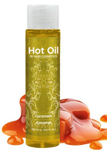 Hot Oil Värmande Massageolja, Caramel