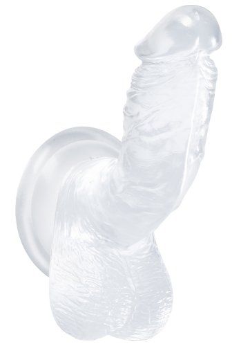 B Yours Diamond Sparkle Clear Dildo