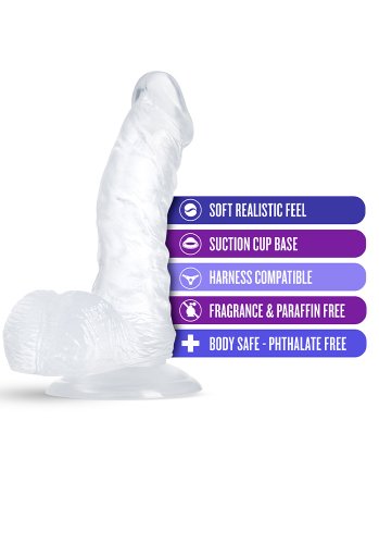 B Yours Diamond Sparkle Clear Dildo