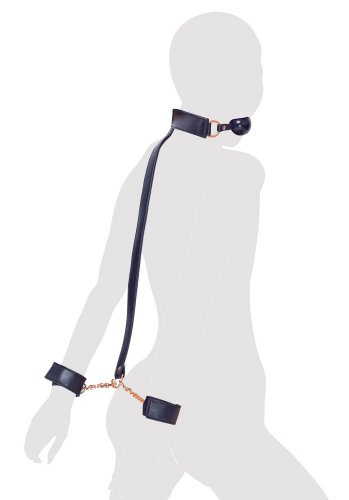 Bad Kitty Gag and Cuff Set