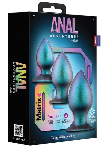 Anal Adventures Matrix Metaverse Plug Kit