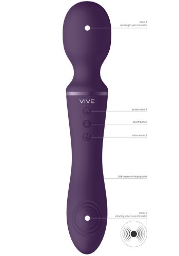 VIVE Enora Wand, lila