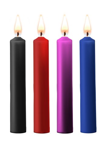 BDSM Vaxljus Mix 4-pack