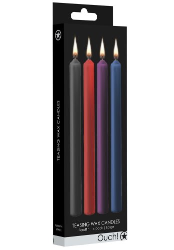 BDSM Vaxljus Mix Large 4-pack