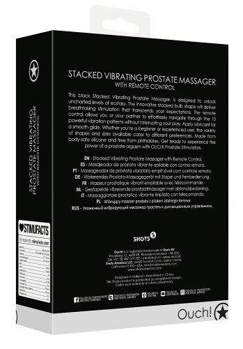 Stacked Vibrating Prostata Massager