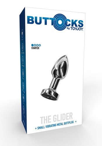 The Glider Vibrating Buttplug, Small