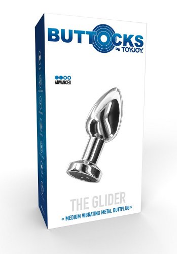The Glider Vibrating Buttplug, Medium