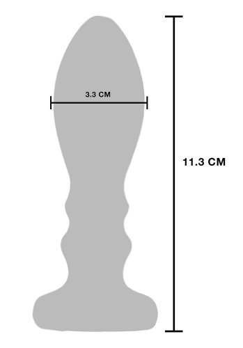 The Slider Vibrating Buttplug, Large