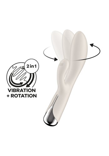 Satisfyer Spinning Rabbit 1, White