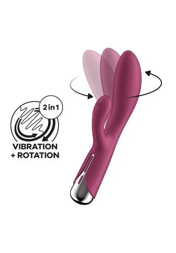 Satisfyer Spinning Rabbit 1, Red