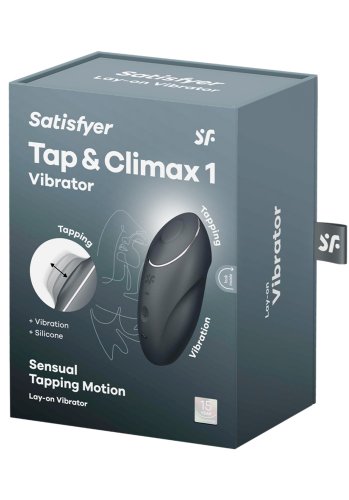 Satisfyer Tap & Climax 1, Black