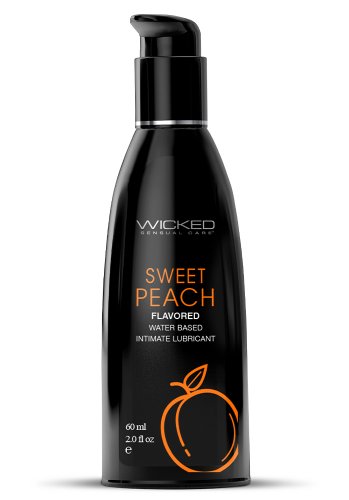 Wicked Aqua Sweet Peach Flavored Lubricant 60 ml