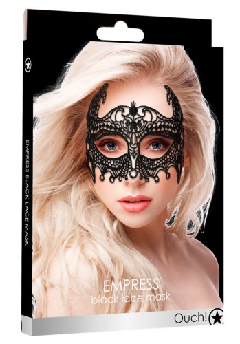 Empress black lace mask