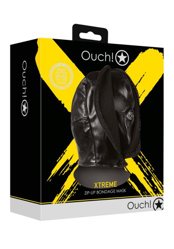 Xtreme! Zip-Up Bondage Mask