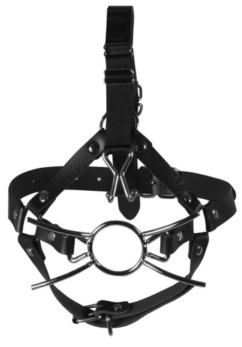 Xtreme! Head Harness with Spider Gag and Nose Hooks