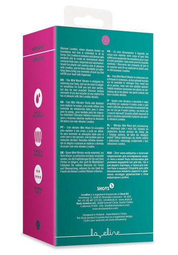 Loveline Mini Wand Vibrator