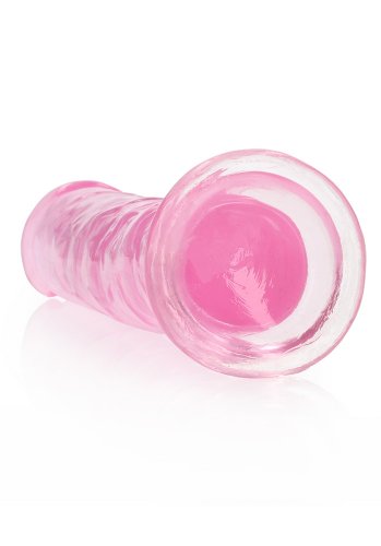 Crystal Clear dildo 18 cm, Pink