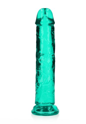 Crystal Clear dildo 20 cm, Turkos