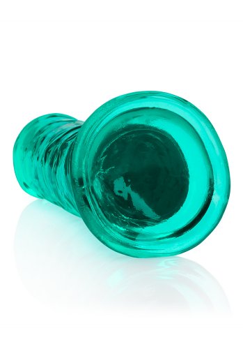 Crystal Clear dildo 20 cm, Turkos