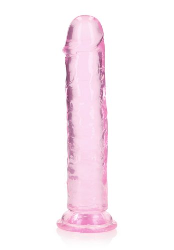 Crystal Clear dildo 20 cm, Pink
