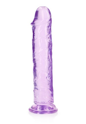 Crystal Clear dildo 23 cm, Purple