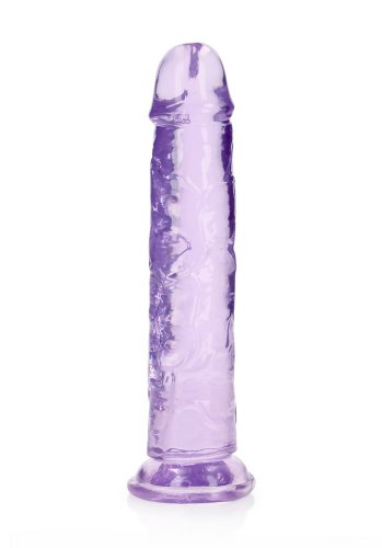 Crystal Clear dildo 23 cm, Purple
