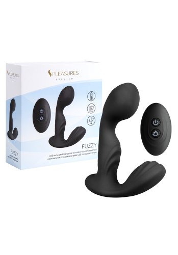 S Pleasure Fuzzy Prostate Vibe