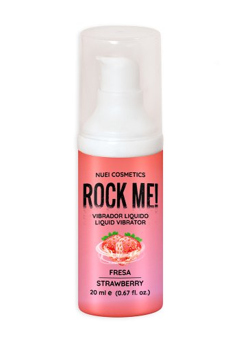 Rock Me Liquid Vibrator Strawberry 20 ml