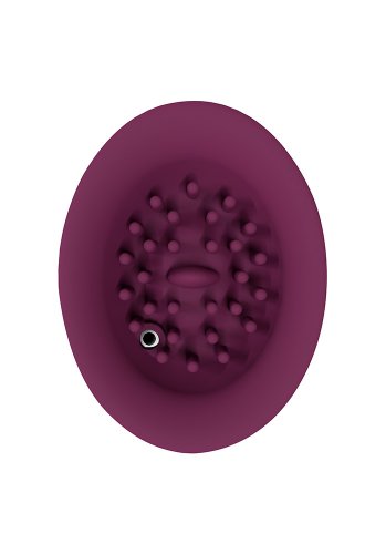 Twitch 3 Vibrator and Suction, Burgundy