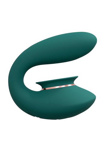 Twitch 3 Vibrator and Suction, Forest Green