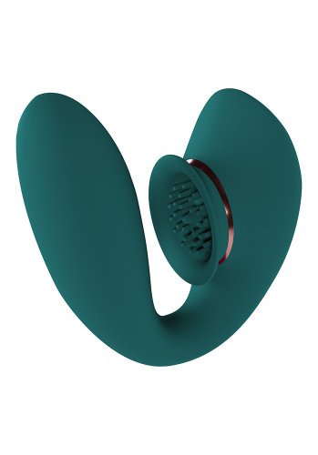 Twitch 3 Vibrator and Suction, Forest Green