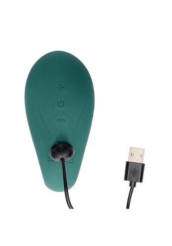 Twitch 3 Vibrator and Suction, Forest Green