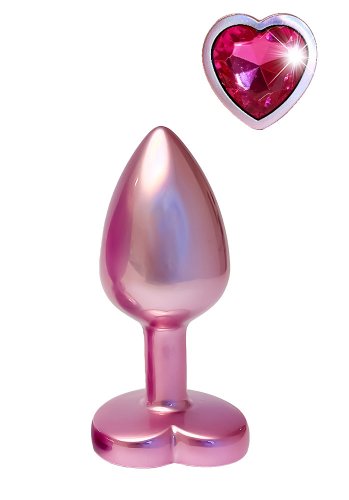 Gleaming Love Pearl Plug Small, Rosa | Analpluggar | Intimast