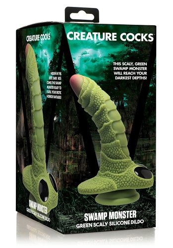 Creature Cocks Swamp Monster Scaly Dildo