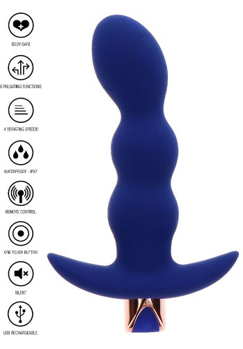 The Risque Wireless Vibrating Buttplug